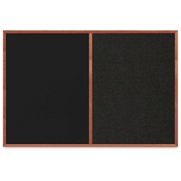Slim Style Indoor Enclosed Corkboard, 30